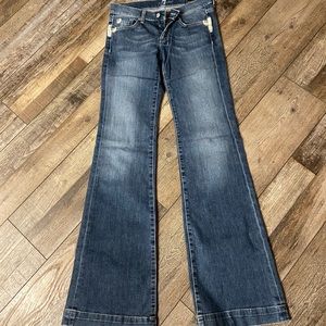 7 for All Mankind- Dojo Jeans- size 25